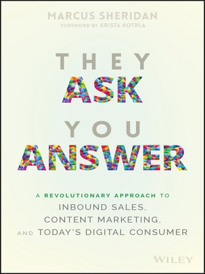 cover image of They Ask You Answer